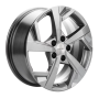 Легковой диск Khomen Wheels KHW1712 7x17 5x114,3 ET39 60,1 G-Silver